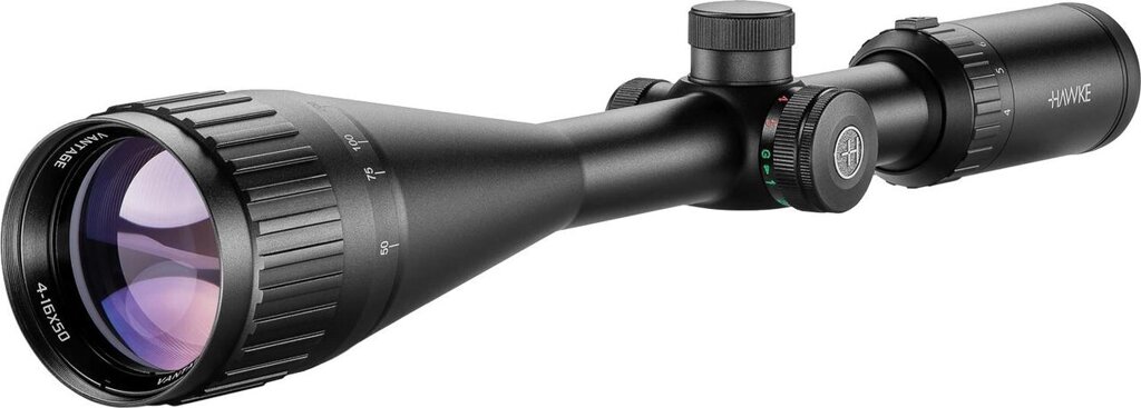 Прилад оптичний Hawke Vantage 4-16x50 AO сітка 17HMR з підсвіткою від компанії Krop Control - фото 1