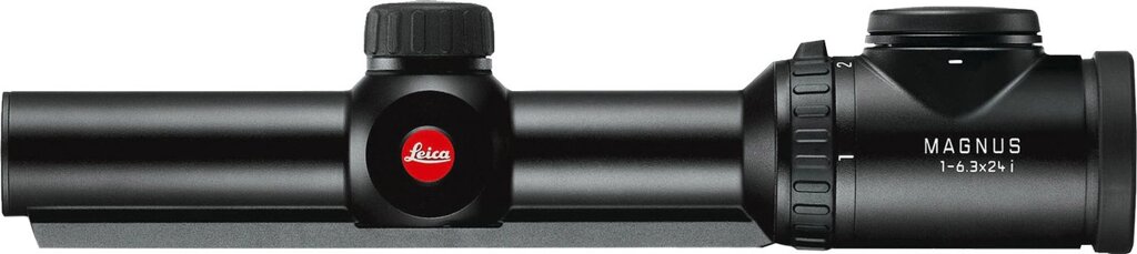 Прилад оптичний Leica Magnus 1-6,3x24 із шиною та приладьною сіткою L-4a з підсвіткою від компанії Krop Control - фото 1