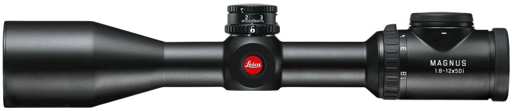 Прилад оптичний Leica Magnus 1,8-12x50 із сіткою L-4a з підсвіткою. BDC від компанії Krop Control - фото 1