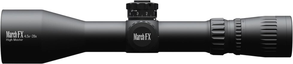 Прилад оптичний March FX 4,5-28x52 сітка FML-TR1H з підсвіткою від компанії Krop Control - фото 1