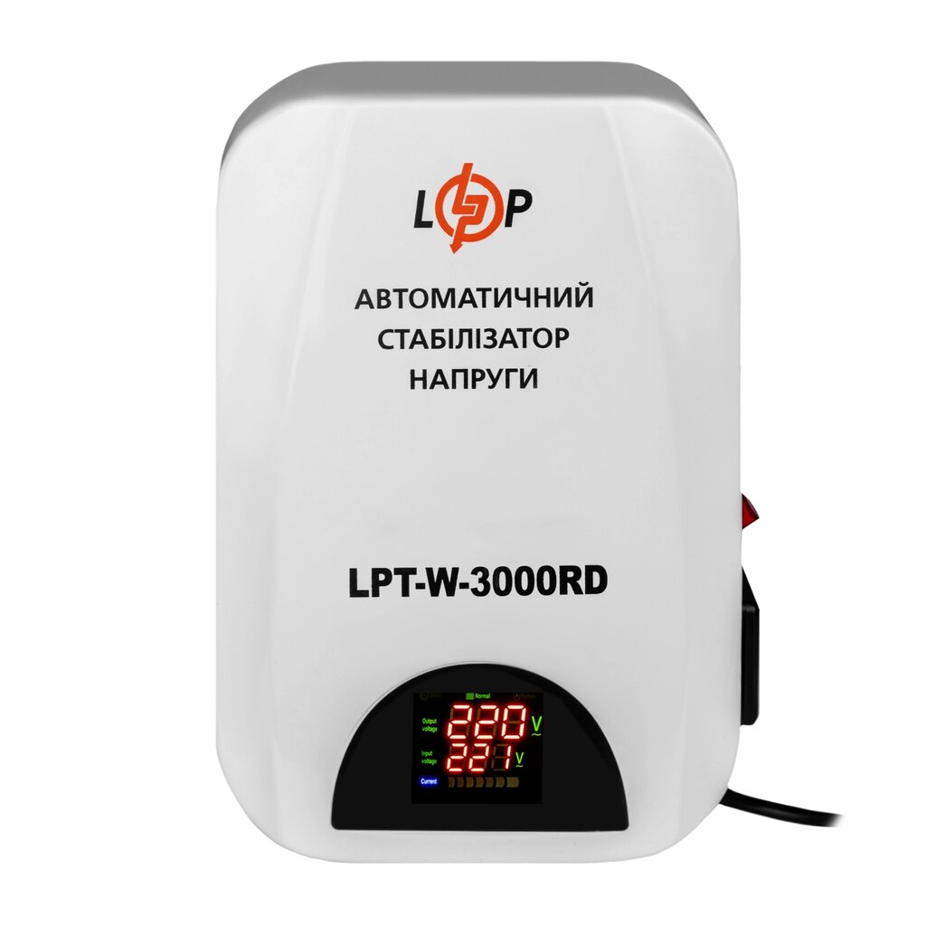 Стабілізатор напруги LPT-W-3000RD (2100Вт) від компанії Krop Control - фото 1