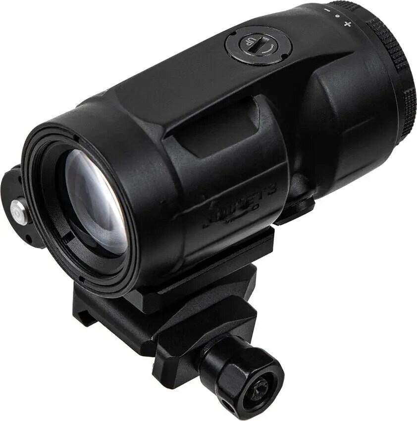 Збільшувач Sig Optics 3X JULIET3-MICRO 3X22MM, PUSH-BUTTON MOUNT WITH SPACERS, BLACK від компанії Krop Control - фото 1