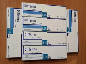 Differin gel creme Діфферін Adapalene Адапален 0.1 ОРИГІНАЛ 30 і 15грм