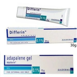 Differin gel (Діфферин гель) Adapalene 0.1%Адапален), Galderma, Франція. ОРИГІНАЛ