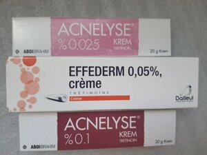 Еффедерм 0,05%Третиноїн) крем антивіковий, від зморшок, 30 г/Effederm (Tretinoin)
