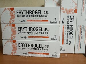 Erythrogel 4%Еритрогель (Еритроміцин 4%від сильних виспань, від акне.