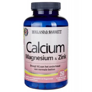 Кальцій Магній та Цинк (Holland & Barret Calcium Magnesium & Zinc) 250 таблеток