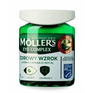 Вітаміни для очей з омега-3 Mollers, 60 шт