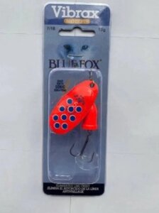 Блесна вертушка Blue Fox Vibrax Fluorescent #5 13g 5\8 Цвет-11