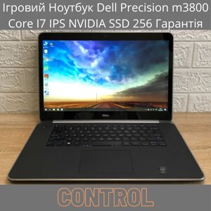 Ігровий Ноутбук Dell Precision m3800 Core I7 IPS NVIDIA SSD 256 Гарантія