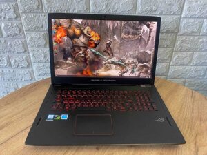 Ноутбук asus GL702 17.3"FHD/IPS/75hz/i7 7700HQ/16gb/SSD256+HDD1tb/GTX1080-8gb