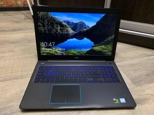 Ноутбук dell 15.6 FHD + core i5 + GTX 1050 + SSD + 16 ram