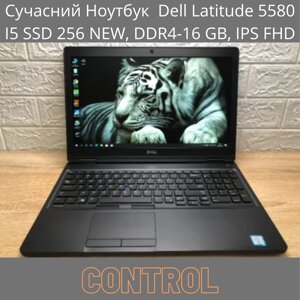 Ноутбук dell latitude 5580 I5 SSD 256 NEW, DDR4-16 GB, IPS FHD