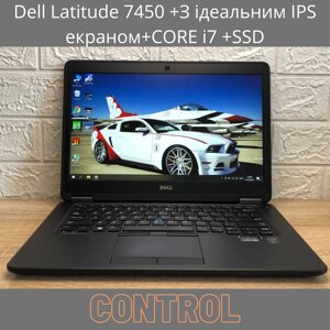 Ноутбук Dell Latitude 7450 +Як новий+З ідеальним IPS екраном+CORE i7 +SSD