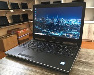 Ноутбук dell precision 7510 15.6 4K, IPS/i7-6820HQ/32GB/AMD W5170M 2GB/512 SSD