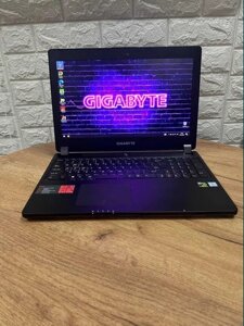 Ноутбук gigabyte P35 15,6" FHD IPS i7 6700HQ 16gb SSD 256gb+HDD GTX 1070 б/в