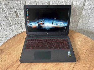 Ноутбук HP omen 15-ax213nw 15,6" FHD IPS i5 7300HQ 12gb HDD 1tb GTX 1050 б/в