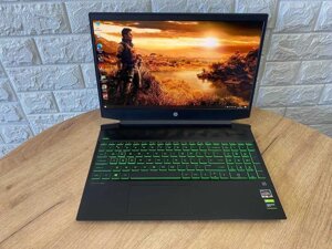 Ноутбук HP pavilion 15 15.6"FHD/IPS/ryzen5 4600H/8gb/SSD256/GTX1650-4gb