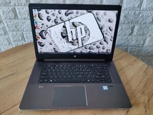 Ноутбук HP zbook studio G3 15.6" FHD IPS i7 6820HQ 16gb SSD256gb M1000M-4gb б/в