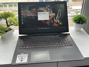 Ноутбук lenovo 15.6" IPS FHD 16/128 TB SSD +1TB radeon r9 4 gb i7 б/в