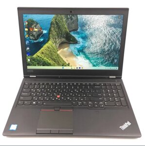 Ноутбук lenovo thinkpad P53|15.6"FHD, HDR/i9-9880H/32GB/RTX4000 8 GB/512 GB SSD б/в