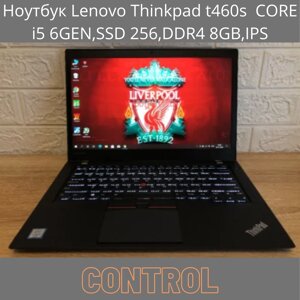 Ноутбук lenovo thinkpad t460s CORE i5 6GEN+SSD 256+DDR4 8GB+IPS