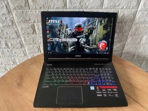 Ноутбук ноутбук MSI dominator GT62VR 15.6"FHD IPS i7 6700HQ 16gb SSD256+HDD1tb GTX1070