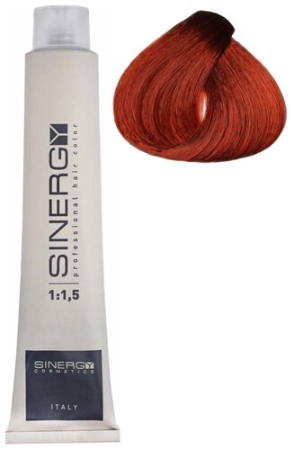 Крем-фарба для волосся Sinergy No7/44 Інтенсивний русявий мідний 100 мл