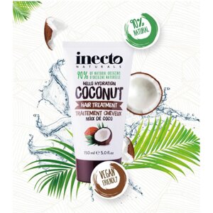 Зволожуюча маска для волосся з маслом кокоса Inecto Naturals Coconut Hair Treatment Lambre
