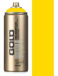 Аерозольна фарба Montana Gold 1020 Citrus (Жовтий) 400мл