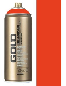 Аерозольна фарба Montana Gold 2090 Red Orange (Червоно-помаранчевий) 400мл