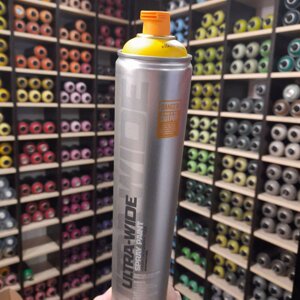 Аерозольна фарба Montana Ultra Wide (Kicking Yellow) Жовтий 750 мл