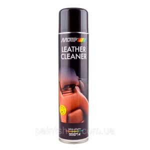 Аерозольний очисник шкіри Motip Leather Cleaner Black Line 600мл