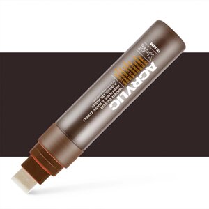 Акриловий маркер Montana Shock Brown Dark (Темно-коричневий) 15мм
