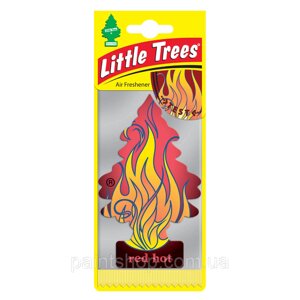 Ароматизатор-ялинка автомобільний Little Trees "Red Hot" Червоне полум'я