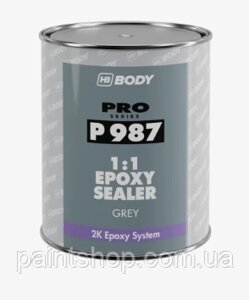 Body 987 Epoxy Sealer епоксидний грунт 1:1 сірий 1 л9870700001