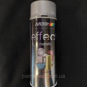 Фарба аерозольна з ефектом металік Motip Deco Effect алюміній 400 мл