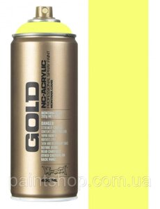 Фарба флуоресцентна Montana Gold F1000 Flash Yellow (Жовта) 400мл