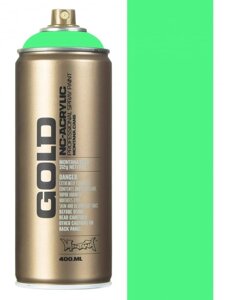 Фарба флуоресцентна Montana Gold F6000 Acid Green (Зелена) 400мл