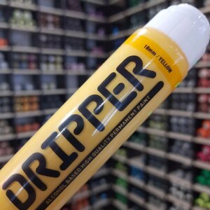 Маркер-сквізер Dope Dripper Yellow (Жовтий) 18мм