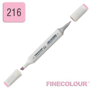 Маркер спиртовий Finecolour Sketchmarker 216 ніжний рожевий RV216