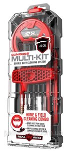 Набір для чищення зброї Real Avid Gun Boss Multi-Kit калібру 0.22 / 5.6 мм для AR15, AK74, AKC74
