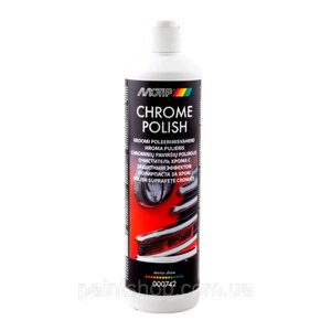 Поліроль для хромованих деталей із захисним ефектом Motip Chrome Polish Black Line 500мл