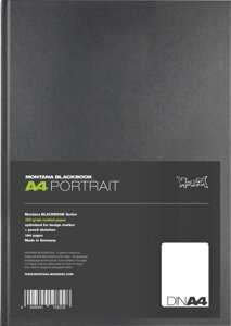 Скетчбук Montana Blackbook DIN А4 Portrait 31x22 см