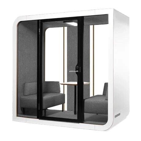 Акустична офісна кабіна Silentbox Duet, місткість – 2 людини від компанії Інтерактивне обладнання - фото 1