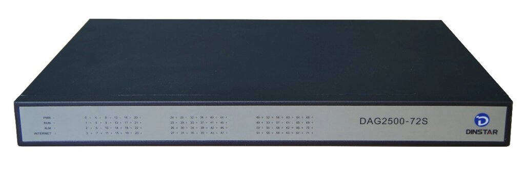 FXS шлюз Dinstar DAG2500-72s складає складає від компанії Інтерактивне обладнання - фото 1