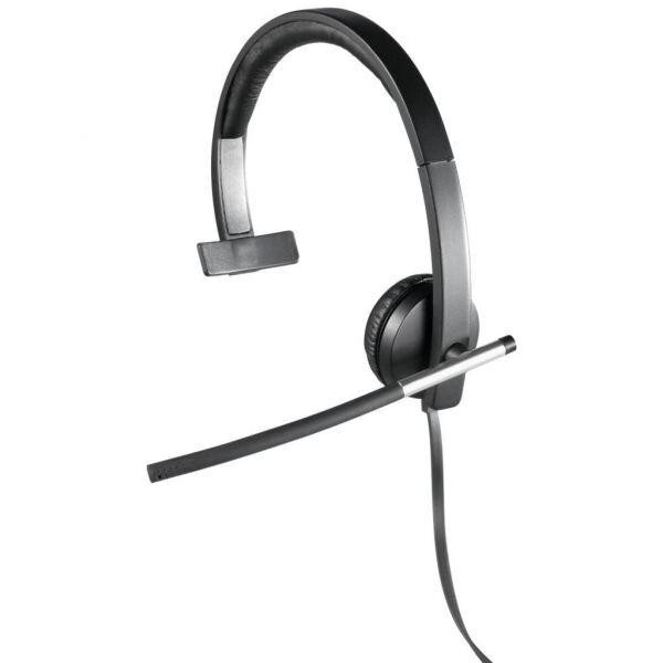 Гарнітура LOGITECH UC Corded Mono USB Headset H650e - Business EMEA28 від компанії Інтерактивне обладнання - фото 1