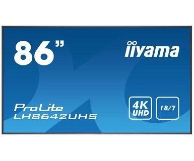 Широкоформатний інформаційний дисплей IIYAMA LH8642UHS-B1 від компанії Інтерактивне обладнання - фото 1