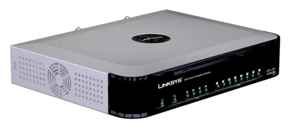 Шлюз FXS Cisco SPA8000 від компанії Інтерактивне обладнання - фото 1
