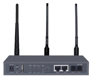 VoIP шлюз і IP-АТС Dinstar UC120-1S1O від компанії Інтерактивне обладнання - фото 1